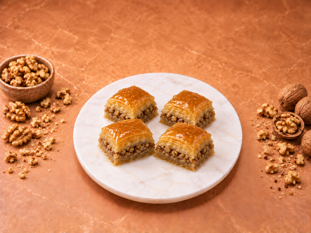 Cevizli Kare Baklava